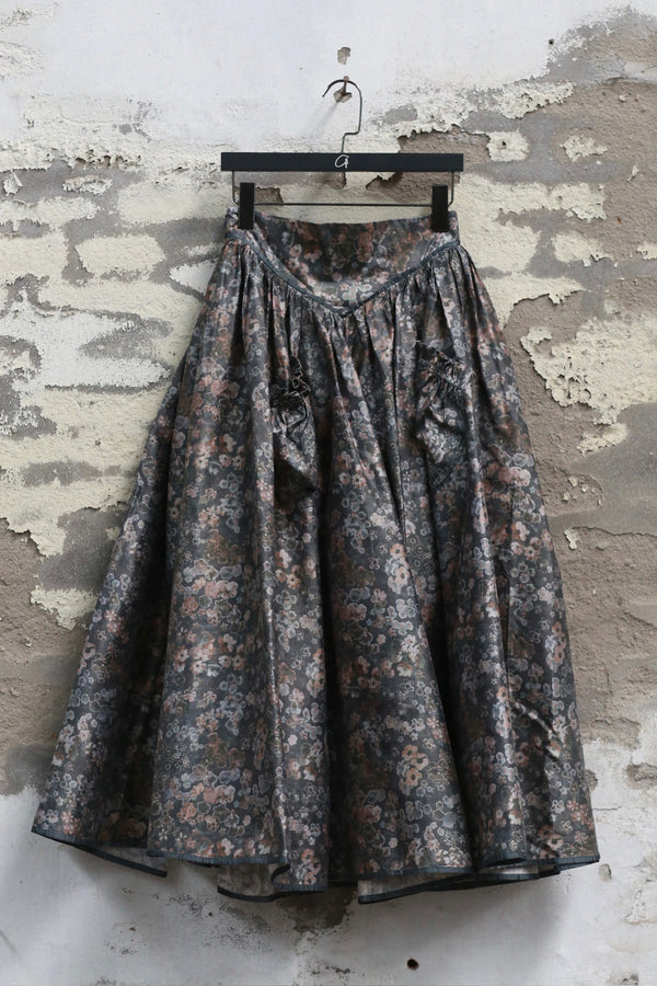 Mutedance 25 Autumn/Winter Round Neck Top Skirt Plant Dye Highly Handmade MD-MD25FW69-garden (MD25FW65)